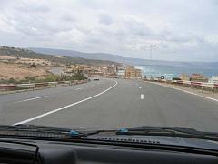 VOYAGE ORAN SEPTEMBRE 2006 222 14 sept. 06 - matin -ROUTE DE LA CORNICHE VERS LES ANDALOUSES